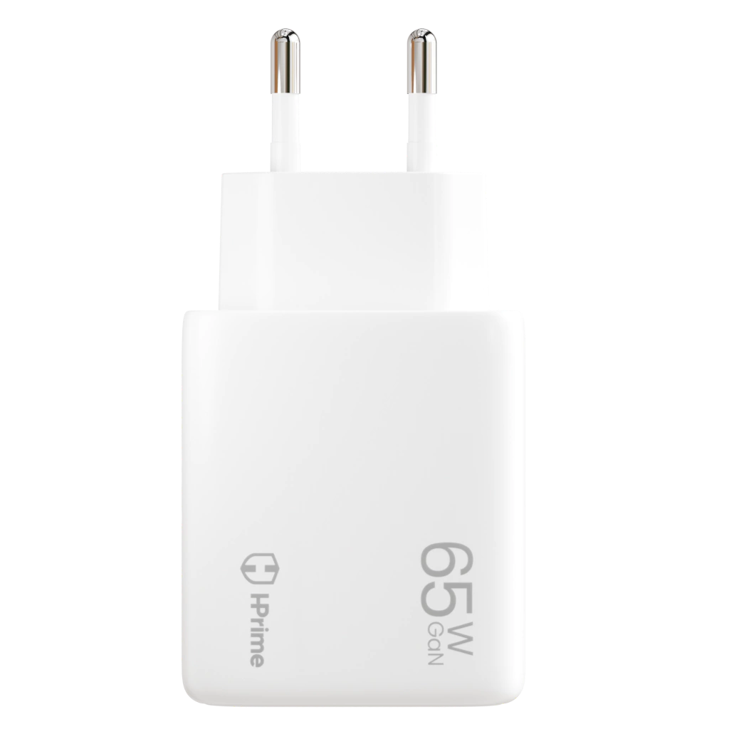 Carregador GaN HPrime Ultra 65 – 65W - 3 saídas